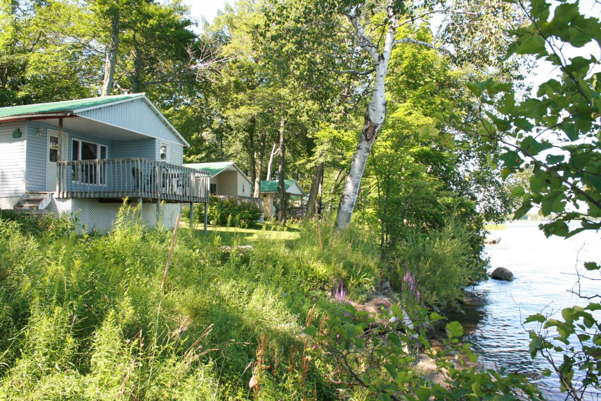 Camping Chalets Lac St-Augustin Ciudad de Quebec Exterior foto