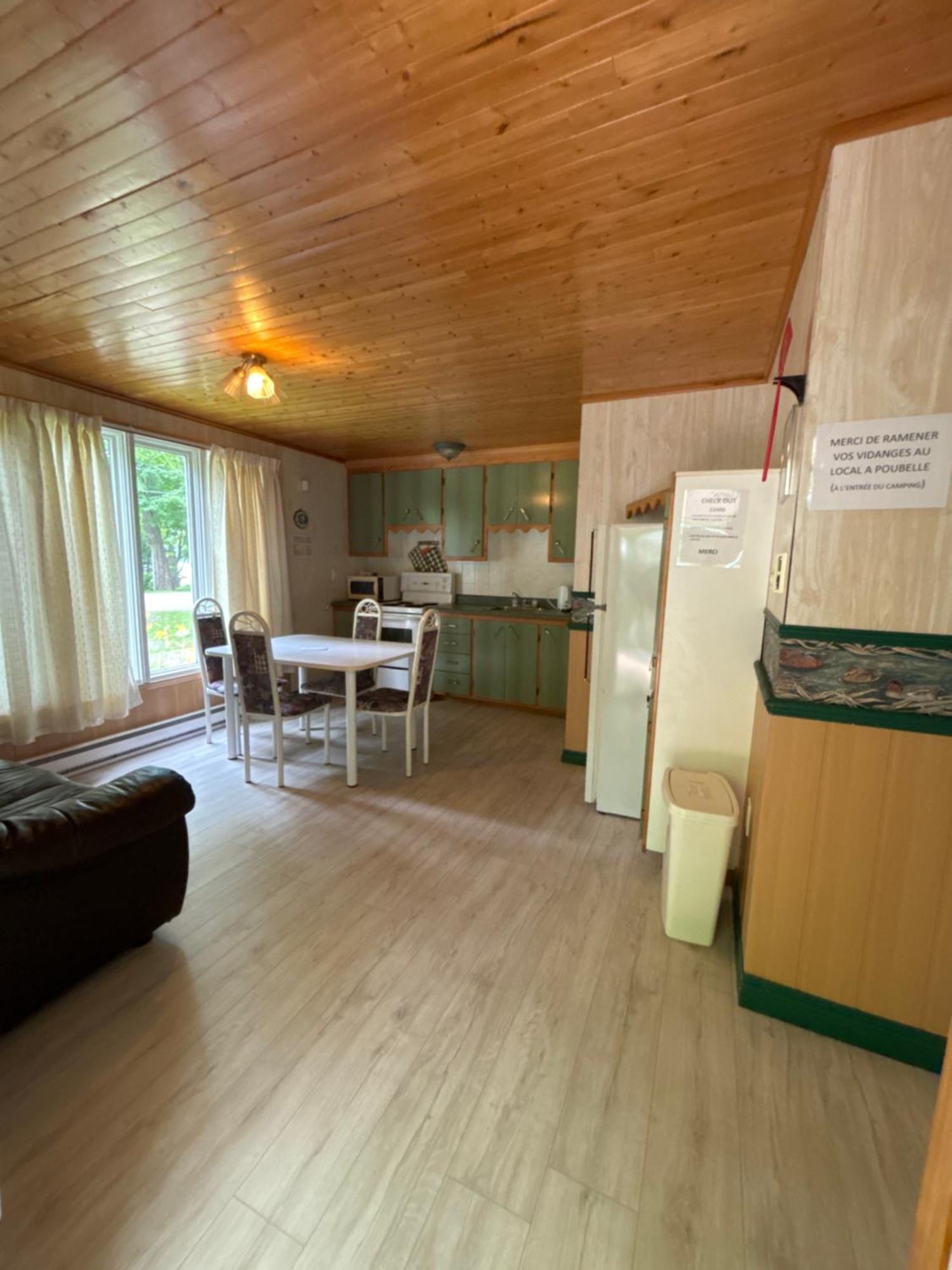 Camping Chalets Lac St-Augustin Ciudad de Quebec Exterior foto