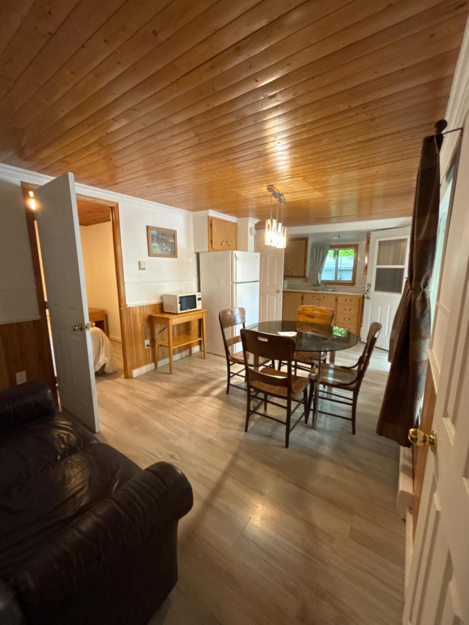 Camping Chalets Lac St-Augustin Ciudad de Quebec Exterior foto