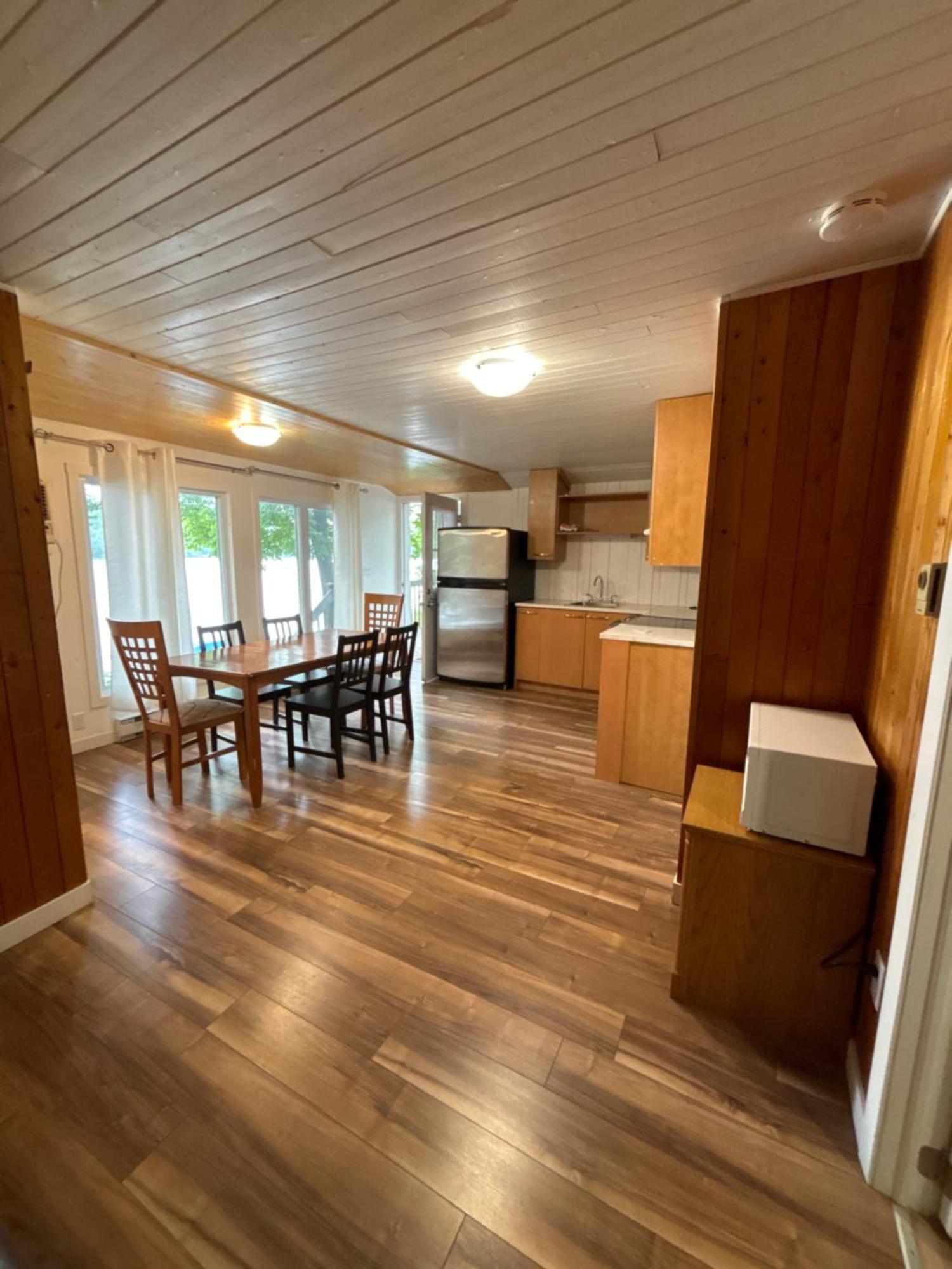 Camping Chalets Lac St-Augustin Ciudad de Quebec Exterior foto