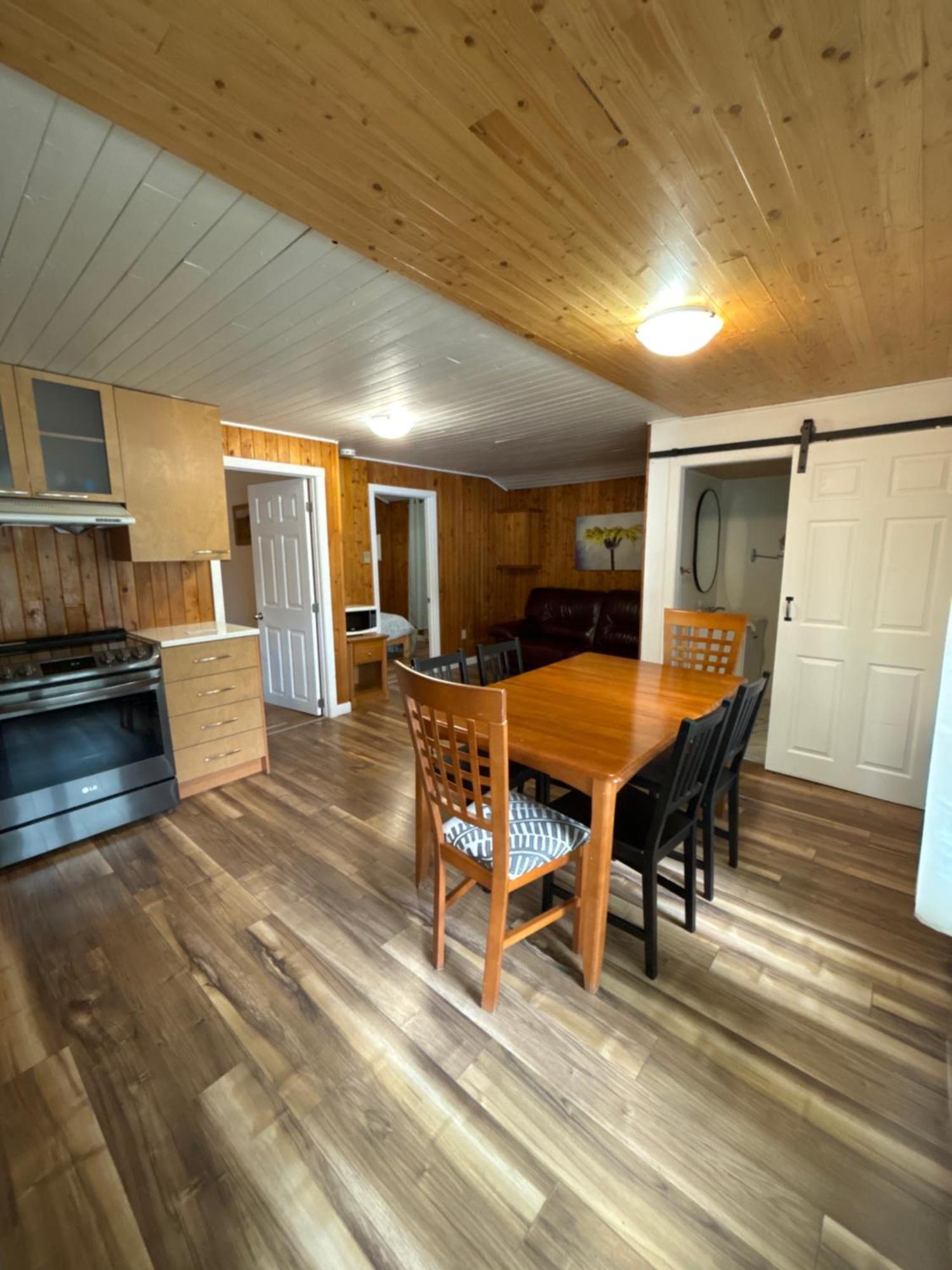 Camping Chalets Lac St-Augustin Ciudad de Quebec Exterior foto