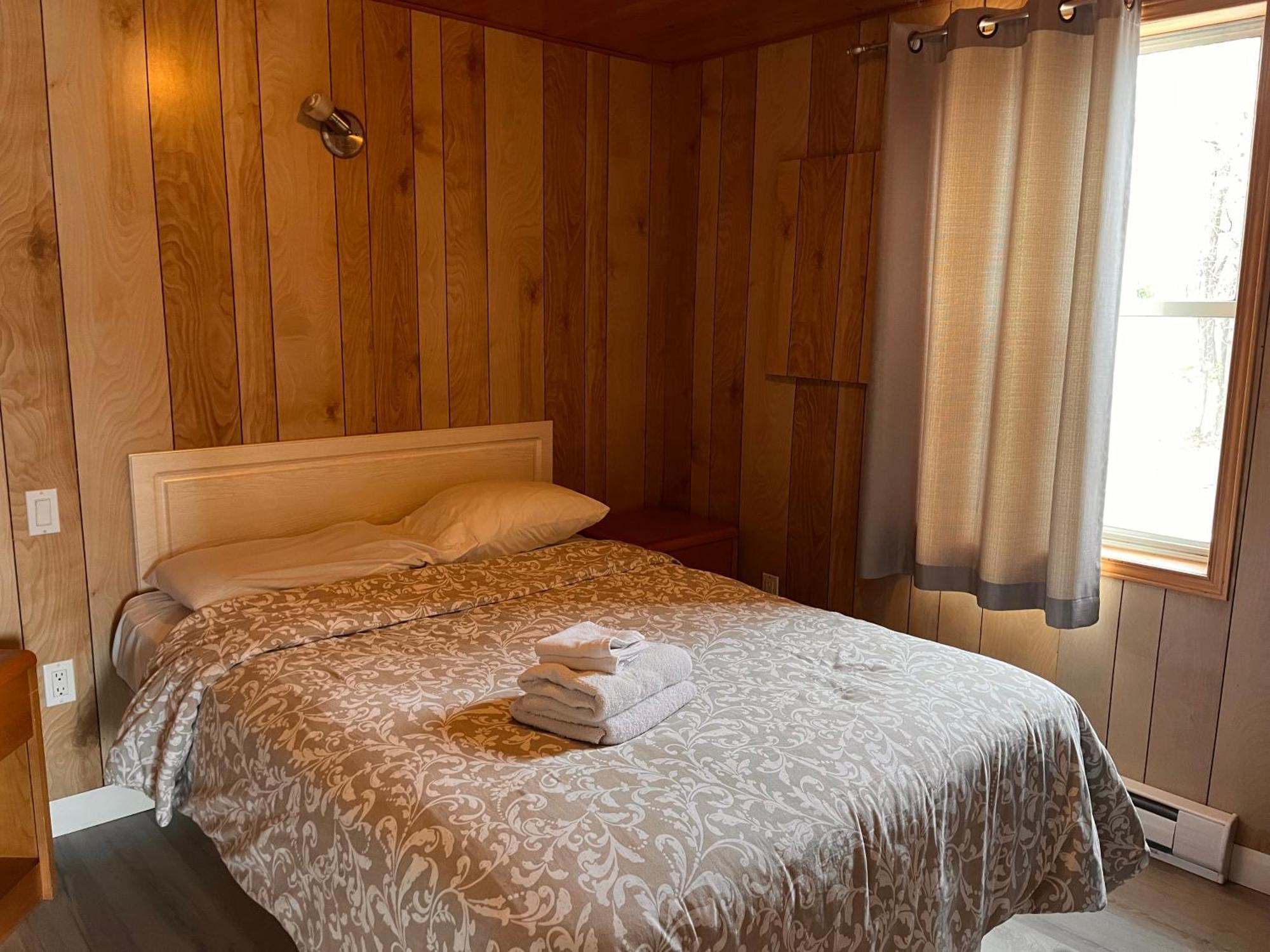 Camping Chalets Lac St-Augustin Ciudad de Quebec Exterior foto