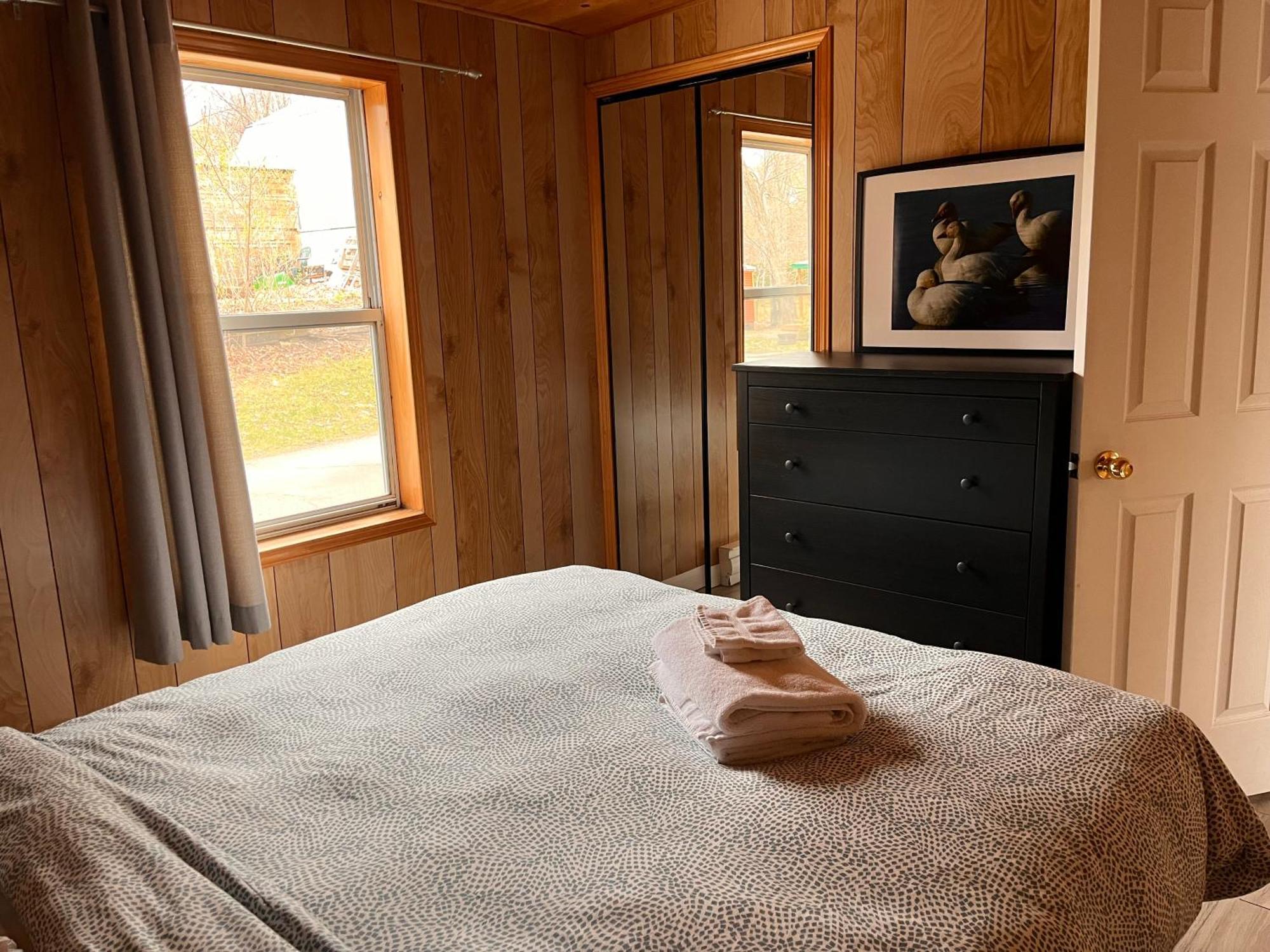 Camping Chalets Lac St-Augustin Ciudad de Quebec Exterior foto