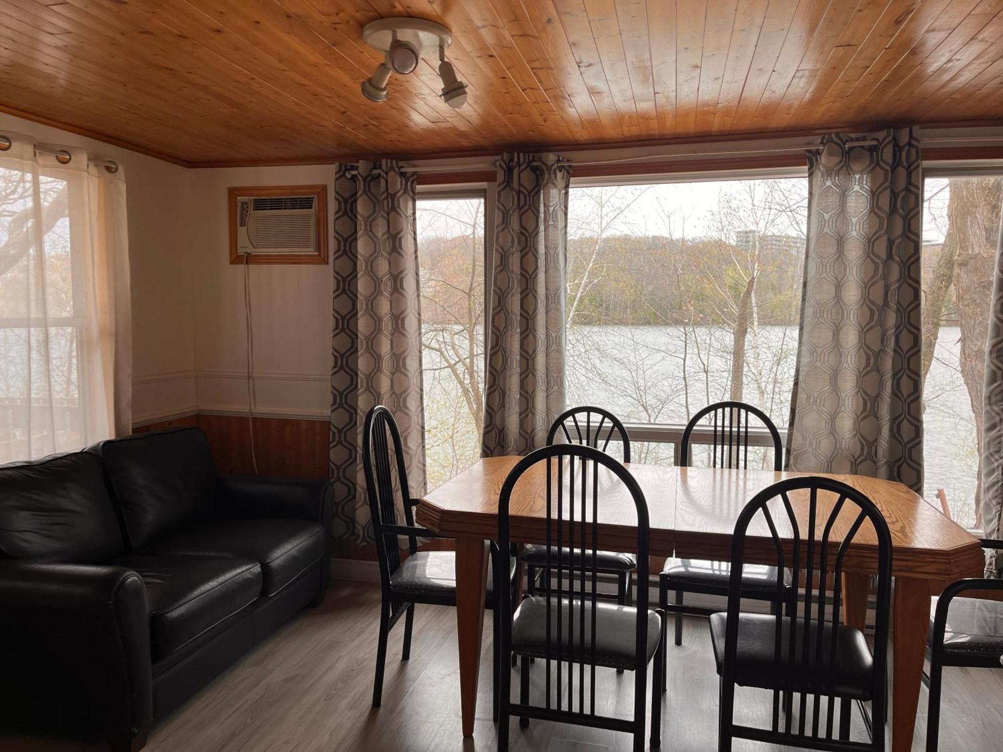 Camping Chalets Lac St-Augustin Ciudad de Quebec Exterior foto
