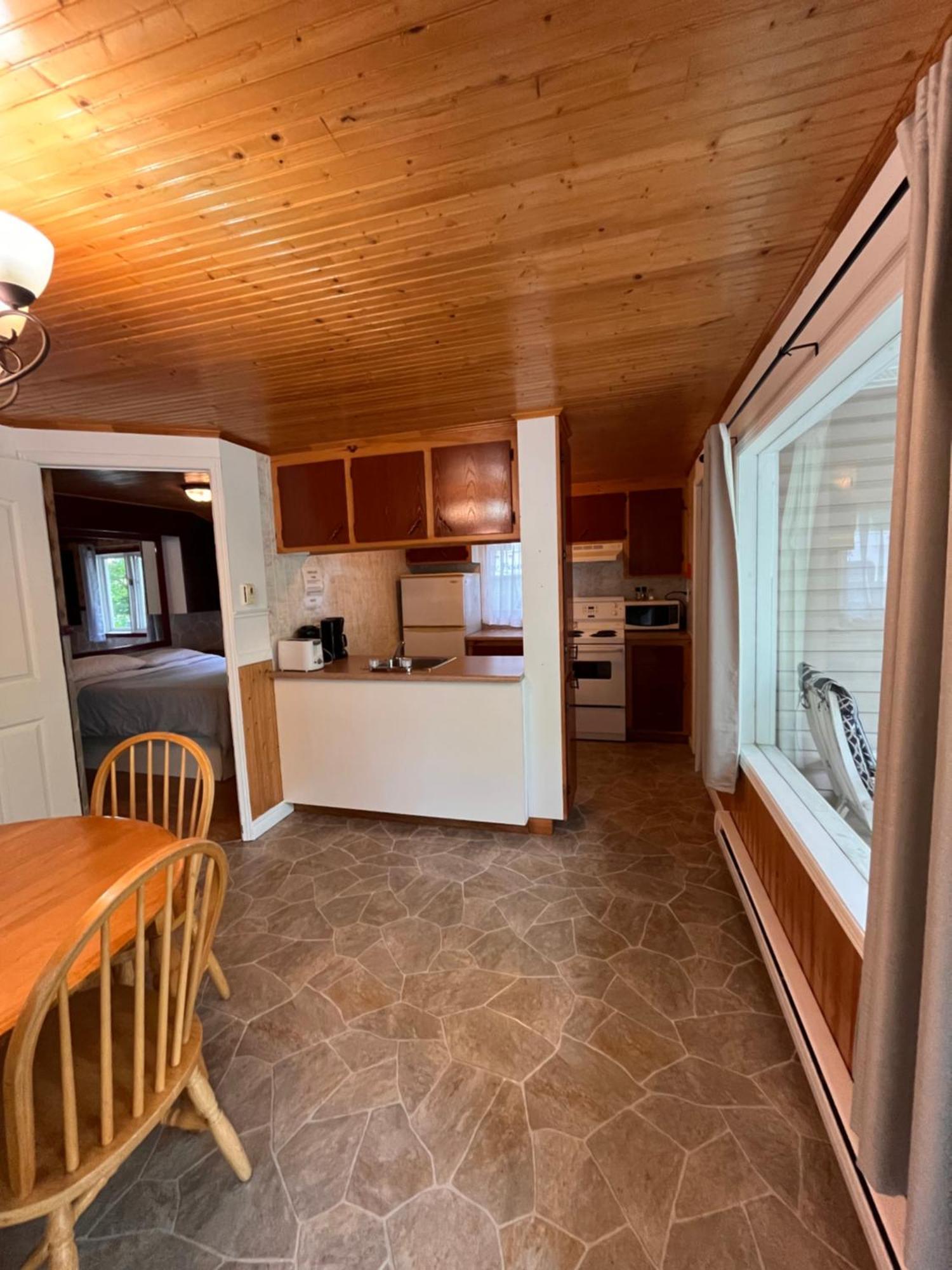 Camping Chalets Lac St-Augustin Ciudad de Quebec Exterior foto