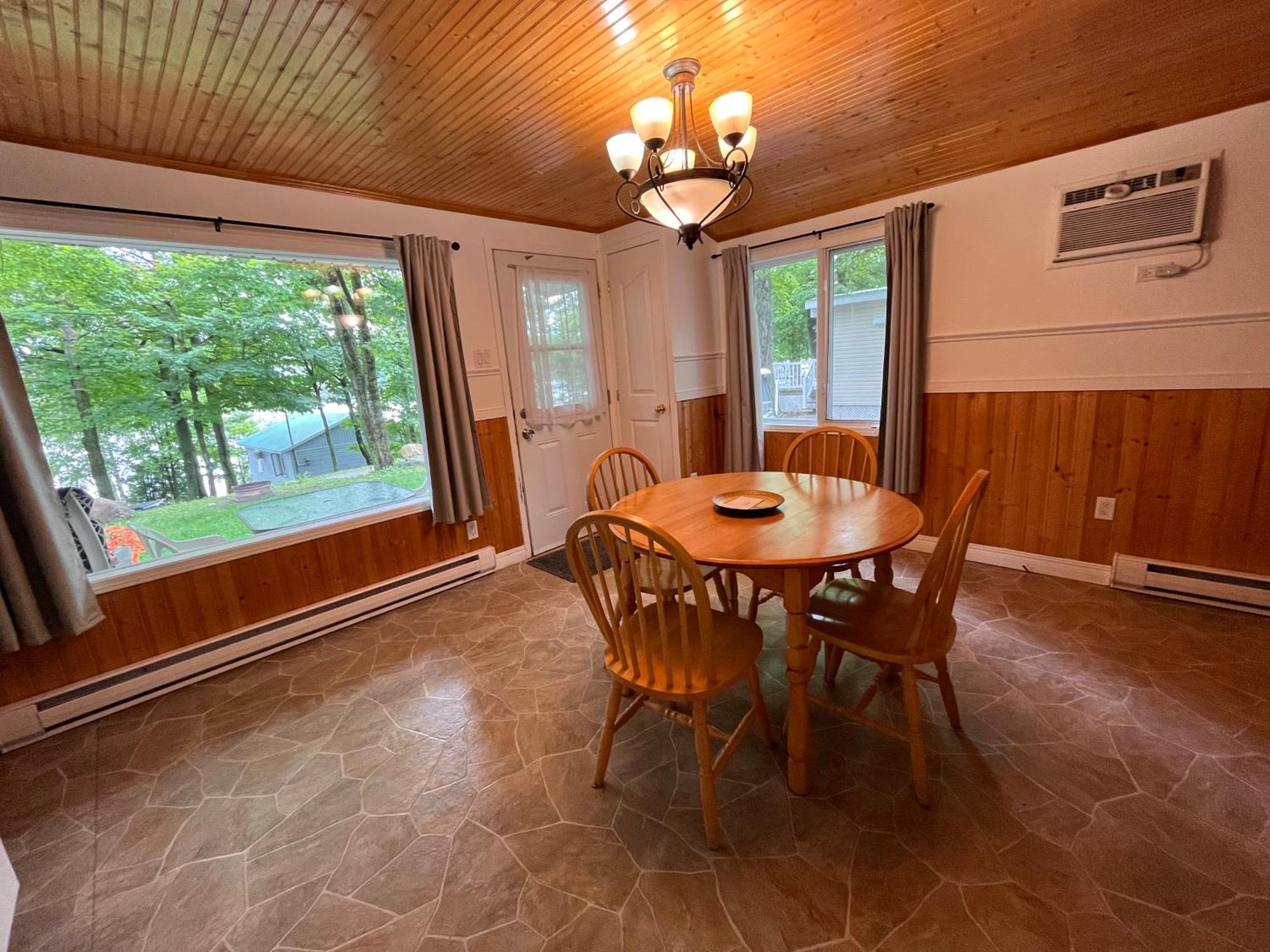 Camping Chalets Lac St-Augustin Ciudad de Quebec Exterior foto