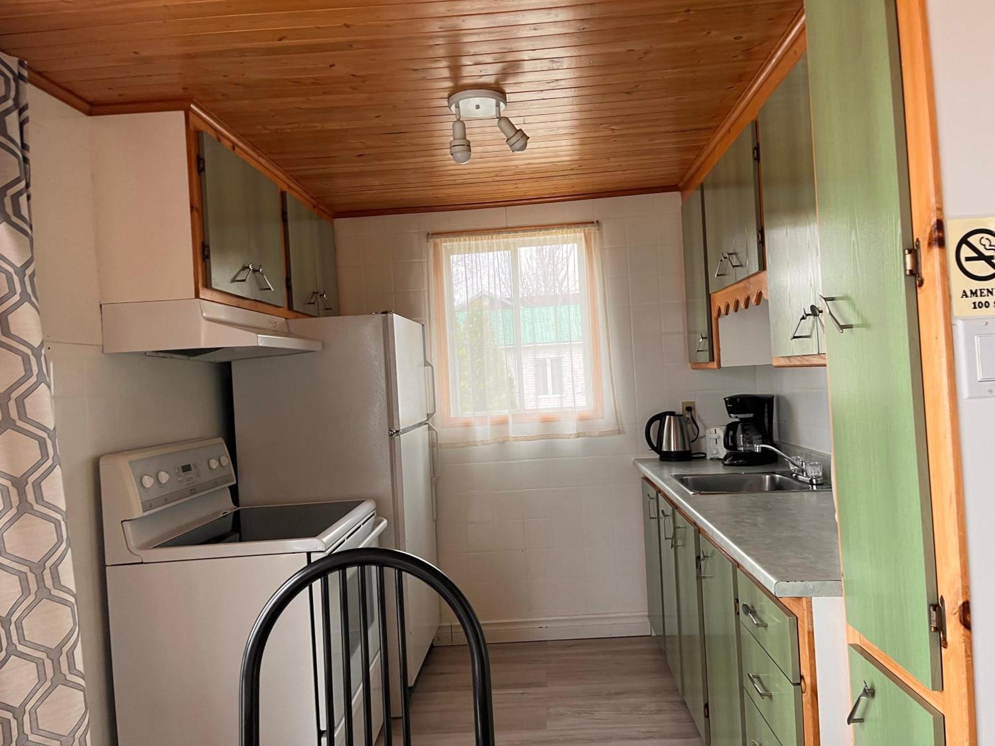 Camping Chalets Lac St-Augustin Ciudad de Quebec Exterior foto