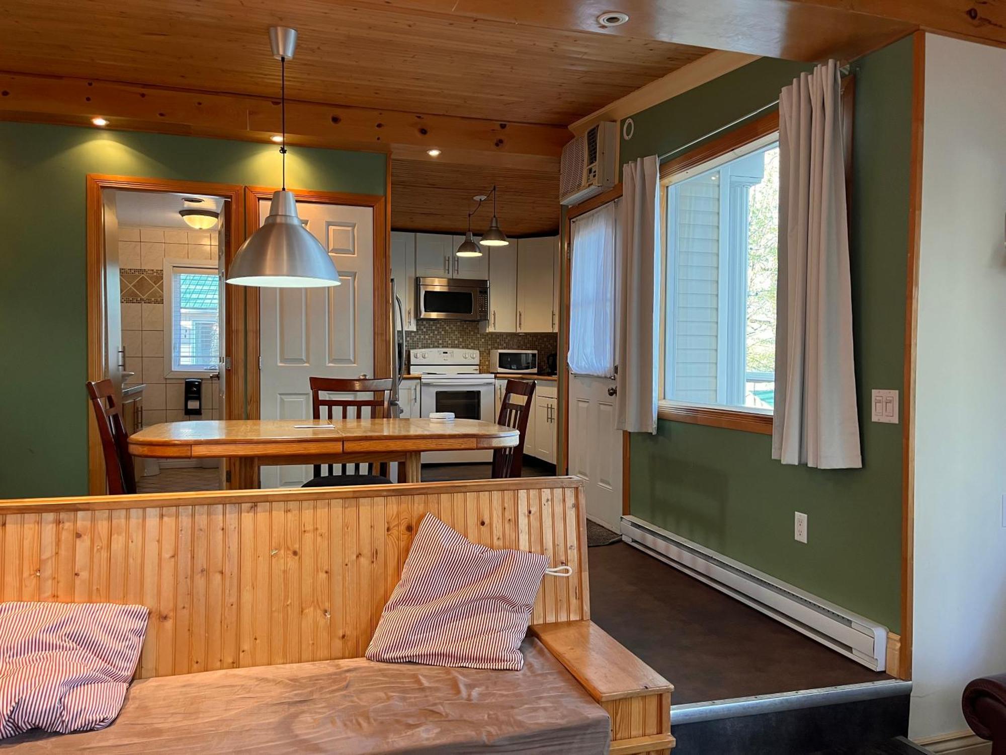 Camping Chalets Lac St-Augustin Ciudad de Quebec Exterior foto