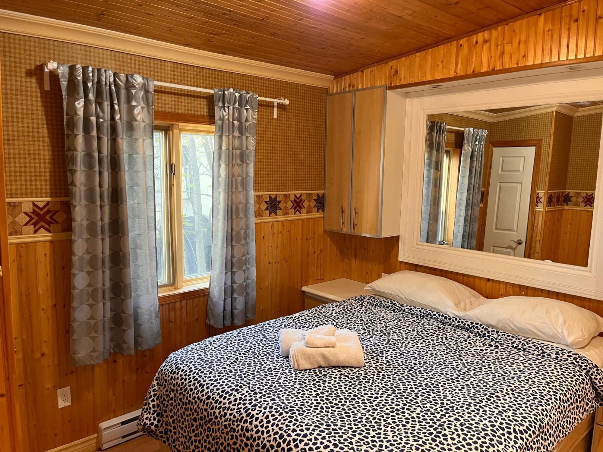 Camping Chalets Lac St-Augustin Ciudad de Quebec Exterior foto