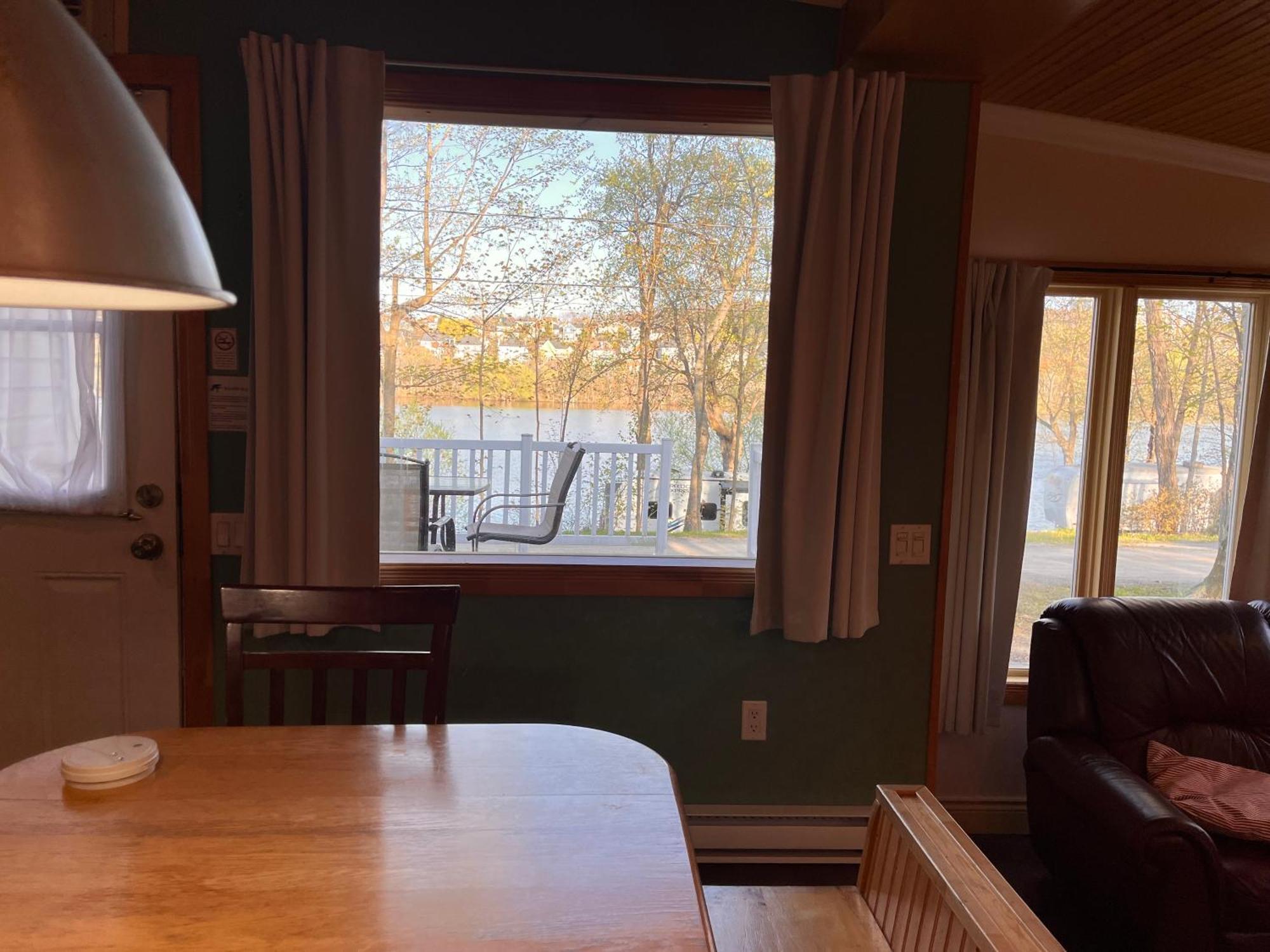 Camping Chalets Lac St-Augustin Ciudad de Quebec Exterior foto