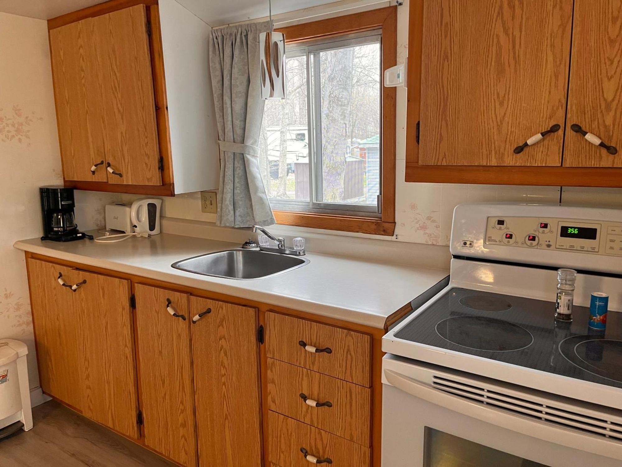 Camping Chalets Lac St-Augustin Ciudad de Quebec Exterior foto