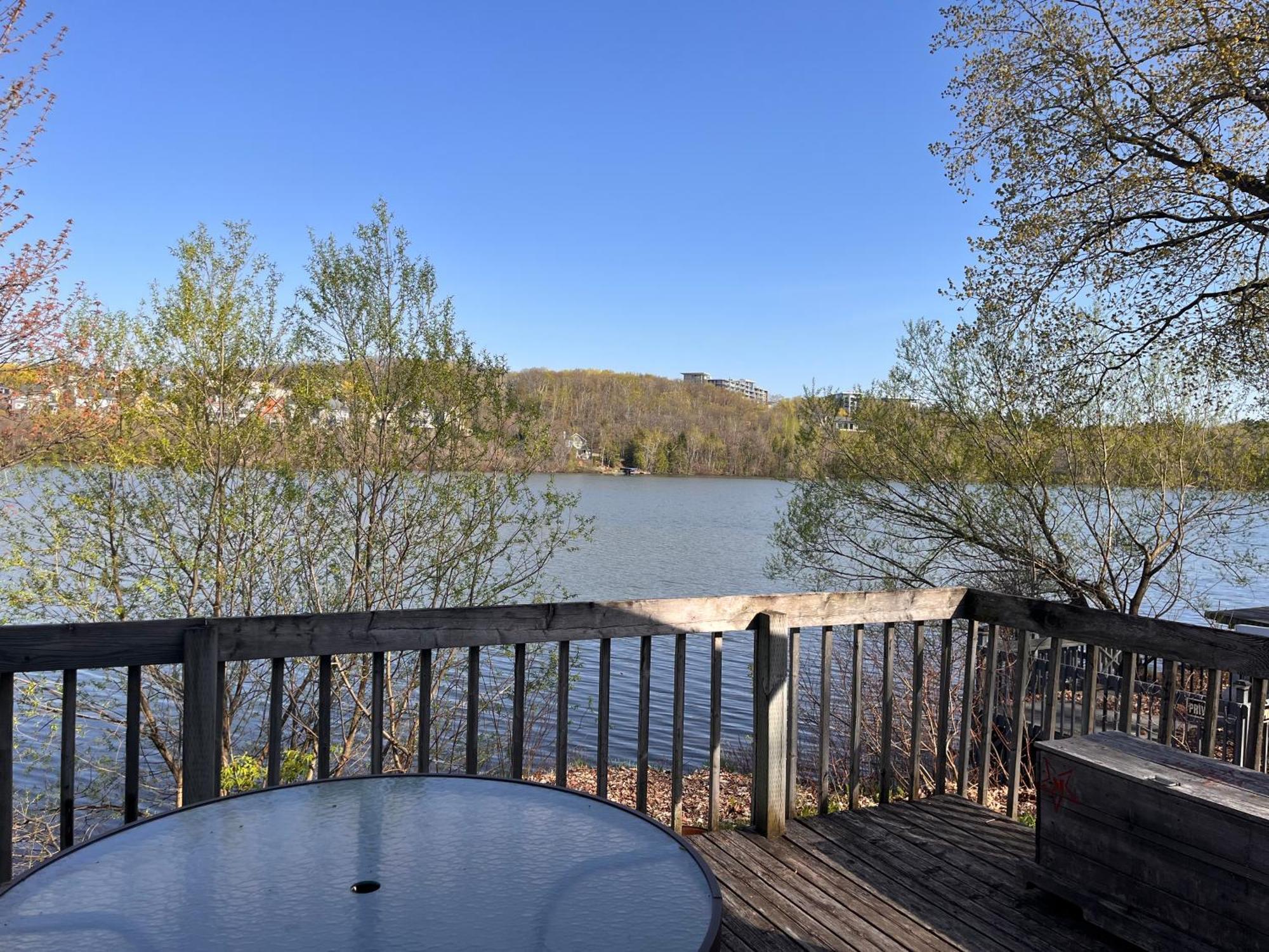 Camping Chalets Lac St-Augustin Ciudad de Quebec Exterior foto