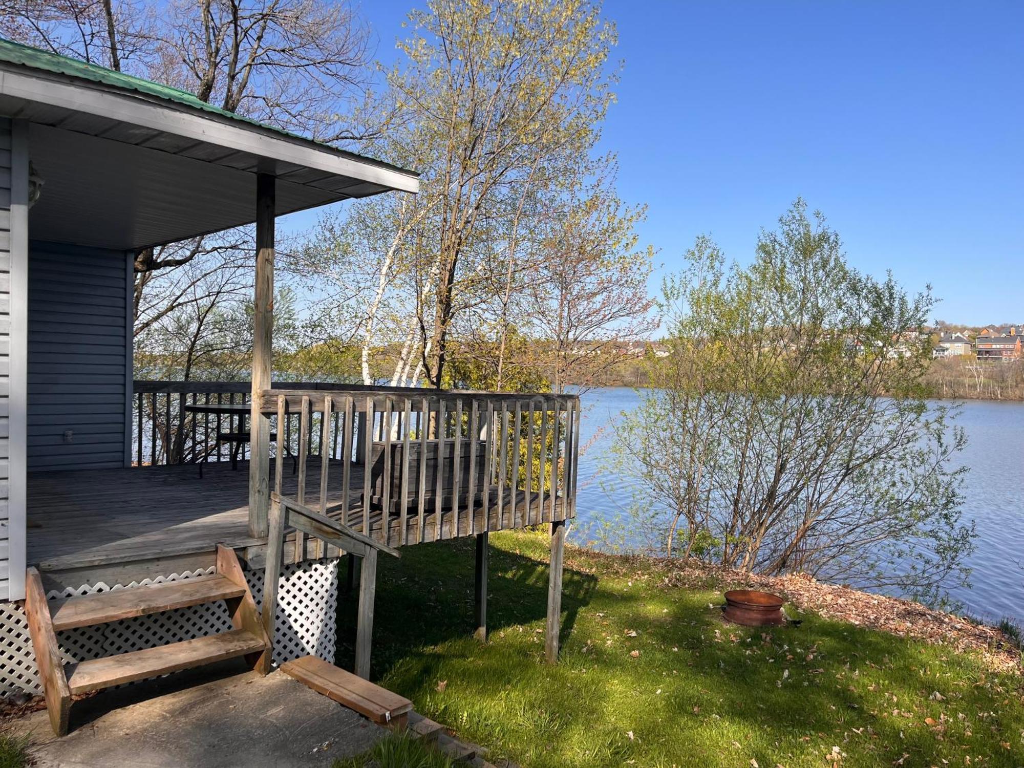 Camping Chalets Lac St-Augustin Ciudad de Quebec Exterior foto