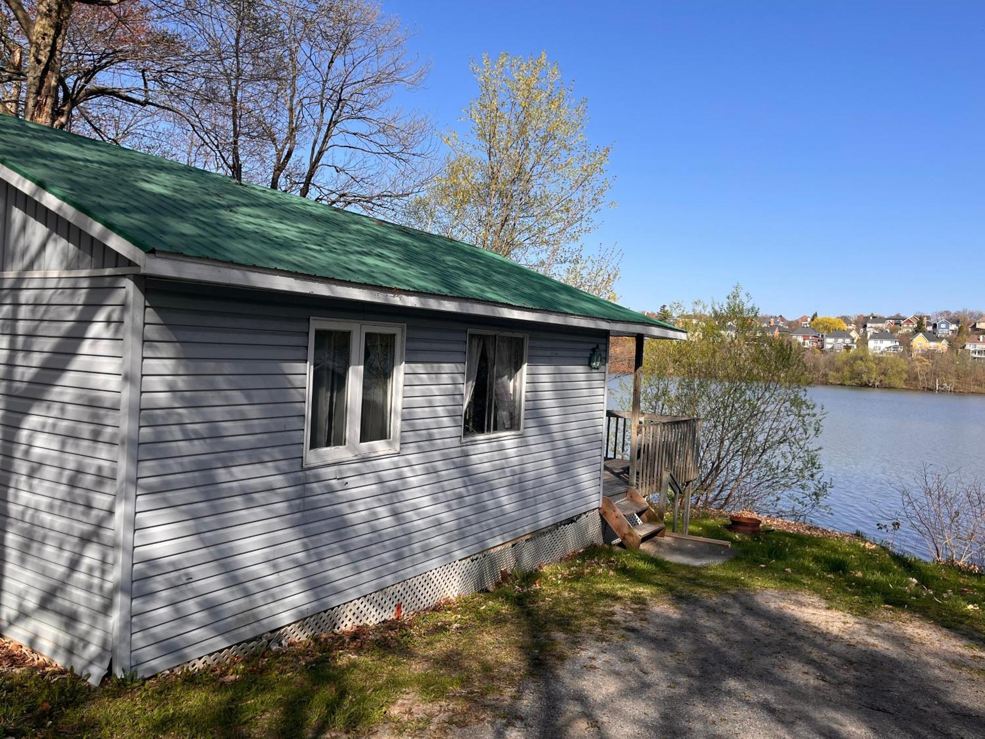 Camping Chalets Lac St-Augustin Ciudad de Quebec Exterior foto