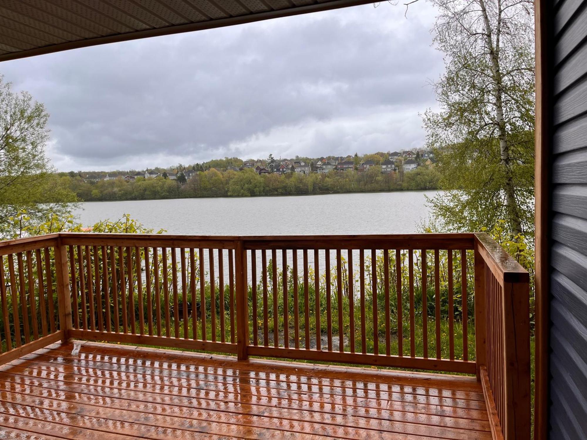 Camping Chalets Lac St-Augustin Ciudad de Quebec Exterior foto