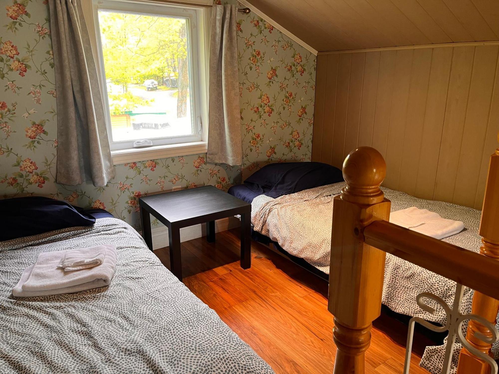 Camping Chalets Lac St-Augustin Ciudad de Quebec Exterior foto