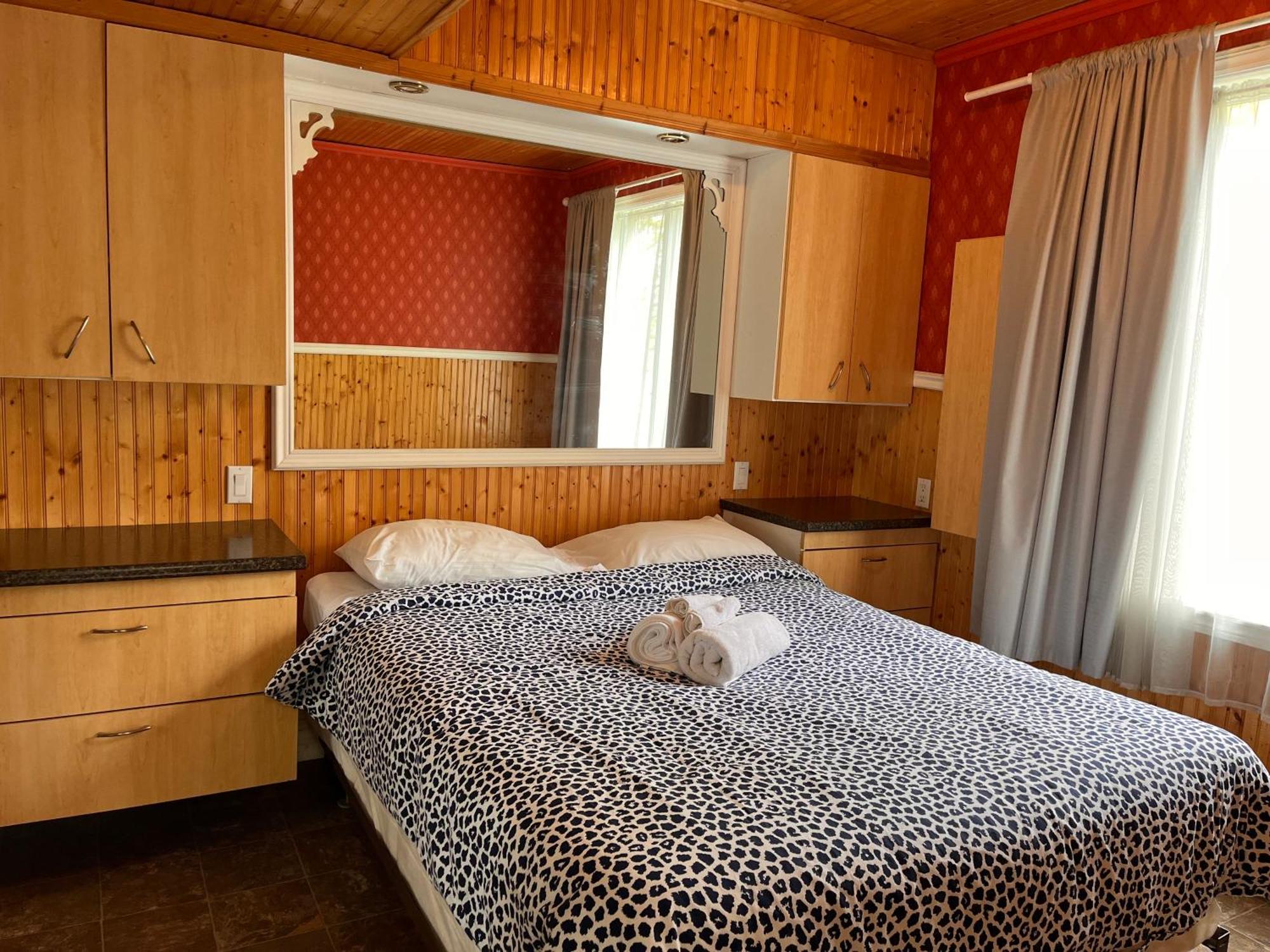 Camping Chalets Lac St-Augustin Ciudad de Quebec Exterior foto